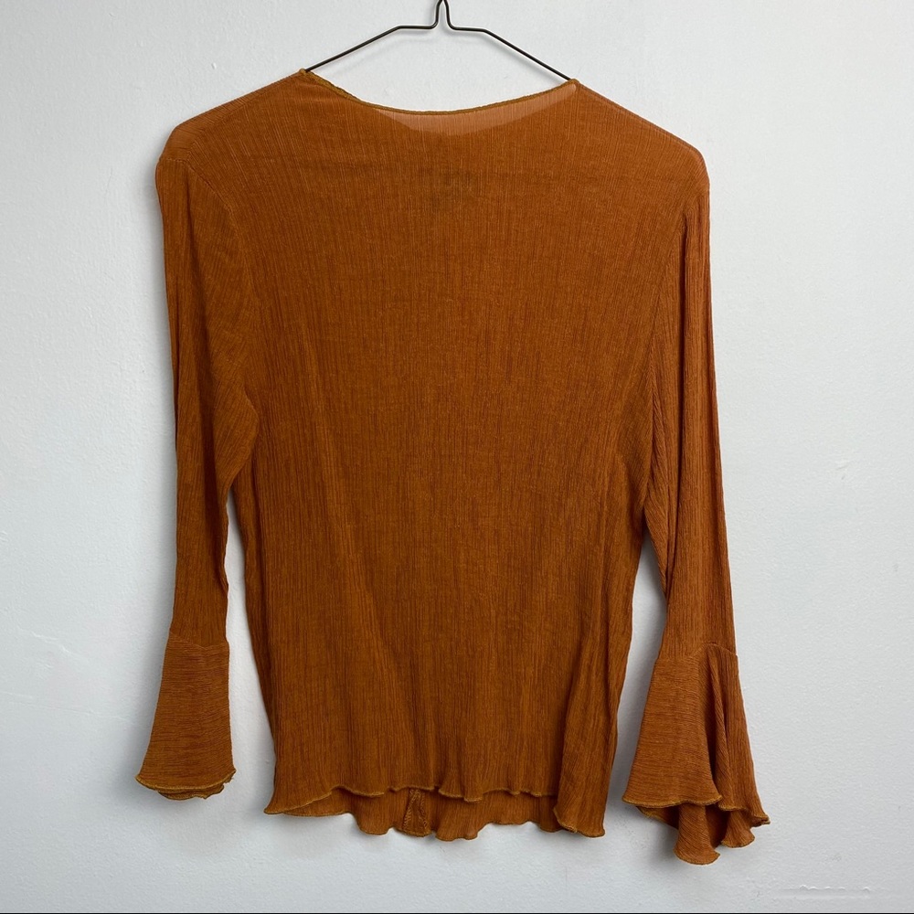 AIYO Blouse with Flared Wrist Detail